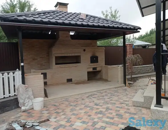 Кладка барбекю комплексов., фотография 3