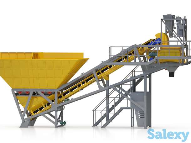 Мобильный бетонный завод QB-55, фотография 2