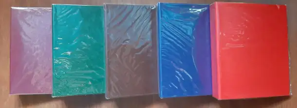 Альбом Стандарт формат Optima с широким корешком материал бумвинил, фотография 2