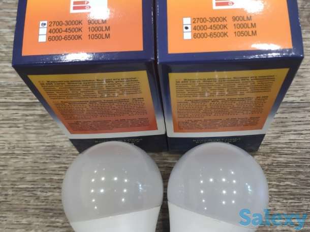 Лампа светодиодная LED A60 12W E27 Eco-Svet Алматы Лед, фотография 2