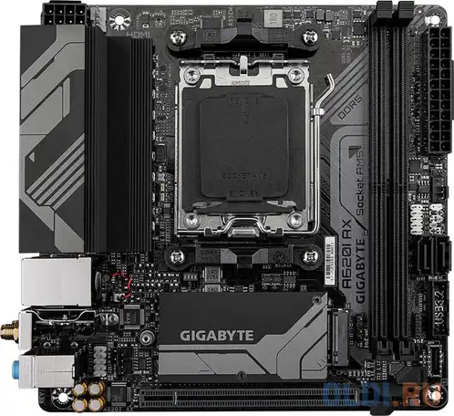 A620i ax, socket am5, amd a620, 2xddr5-5200, hdmi+dp, 1xpci-ex16, 2xsata3(raid 0,1),, фотография 1