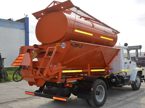 Машина уборочная комбинированная КМД-3309 на базе ГАЗ-3309, фотография 2