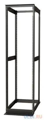 Стойка двухрамная hyperline ork2a-3281-ral9005 32u 550ммx1250мм 1000кг черный, фотография 1