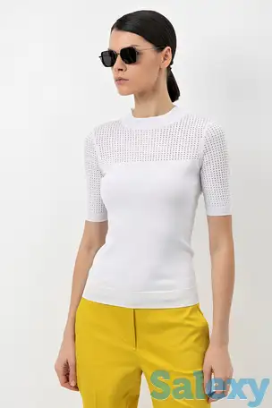 Джемпер в белом цвете vassa&co, фотография 1