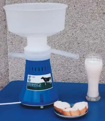 Сепаратор для молока Сибирь-2М, 60 лч, 5,5 л. Пластик, фотография 1