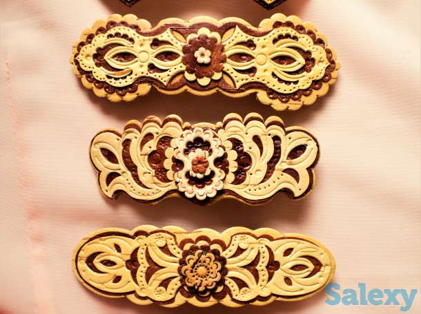 Заколки для волос из бересты, фотография 4