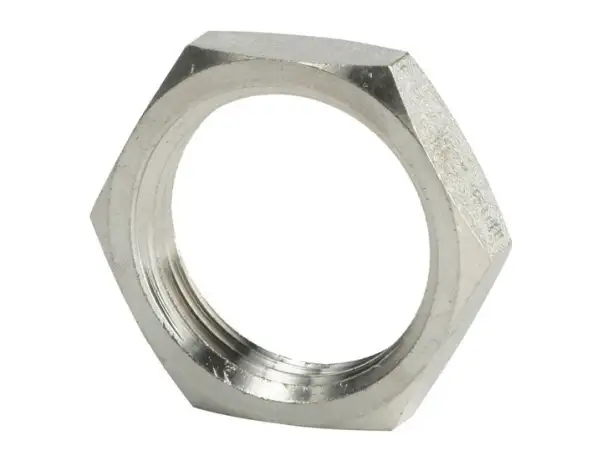 Контргайка оцинкованная, Резьба: 1-4 мм, D 6-100 мм, Материал: чугун; сталь; латунь..., фотография 1