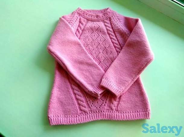 Розовый детский свитер, фотография 1