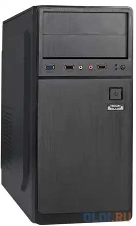Exegate ex283736rus корпус miditower exegate xp-402u-350w-12 (atx, xp350 с вент. 12см,, фотография 1