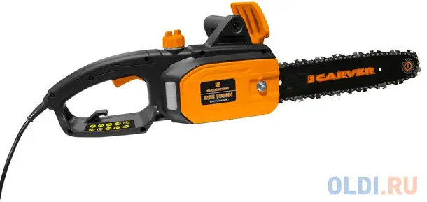 Электрическая цепная пила carver rse- 1500м 1000вт 1.3л.с. дл.шин.:12