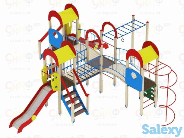 Детский игровой комплекс «Дворик детства» ДИК 406, фотография 1