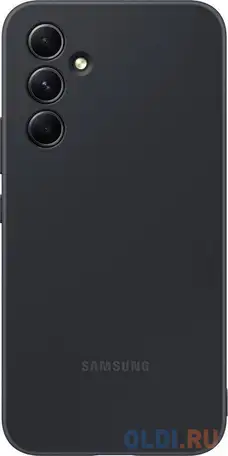 Чехол (клип-кейс) samsung для samsung galaxy a54 silicone case a54 черный, фотография 1