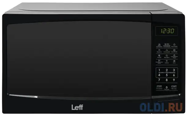 Микроволновая печь leff 20md733bg 700 вт чёрный, фотография 1