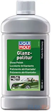 1436 liquimoly полироль д/неметалликовых поверхностей glanz-politur (0,5л), фотография 1