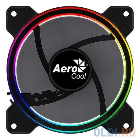 Fan aerocool saturn 12 frgb molex+3p, фотография 1