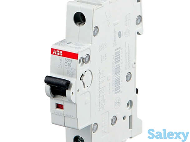 Автоматический выключатель ABB S201 1P 16А (С) 6kA, фотография 1