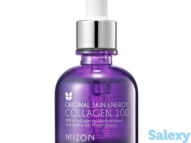 Сыворотка для лица mizon original skin energy collagen 100 ampoule, фотография 1