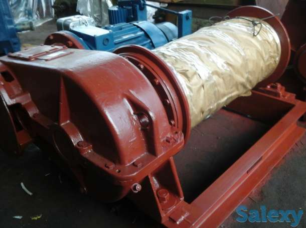 Лебедка маневровая электрическая ЛМ-8 с тросом, фотография 2