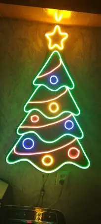 Изготовление вывесок из гибкого неона, фотография 2