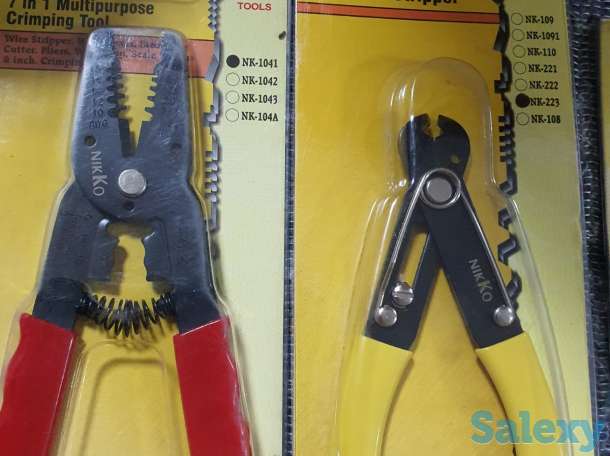 Кусачки и стриппер для зачистки кабеля проводов Тайвань, фотография 6