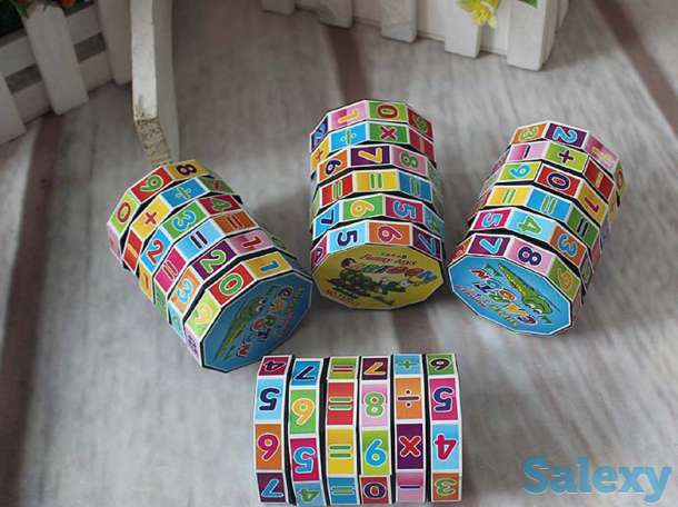 Интеллектуальная, образовательная игрушка - арифметический куб, фотография 5