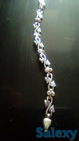 Продам браслет серебро, фотография 1