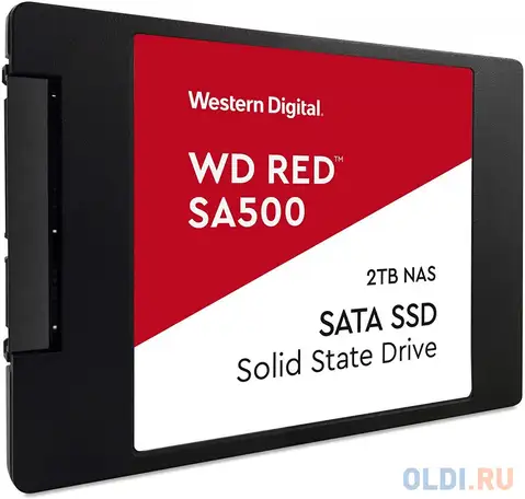 Ssd накопитель western digital red sa500 2 tb sata-iii, фотография 1