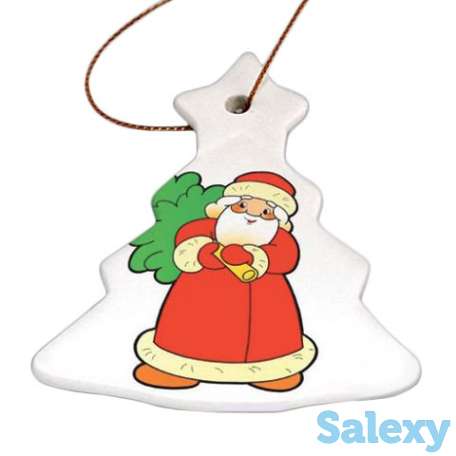 Керамические подвески. Подвески новогодние для елки., фотография 1