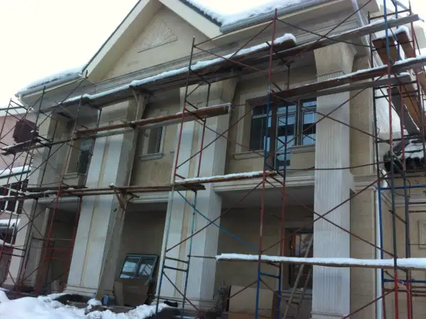 Монтаж гранита, мрамора и травертина, замер и смета бесплатно. Делаем ремонт фасада и цоколя., фотография 5