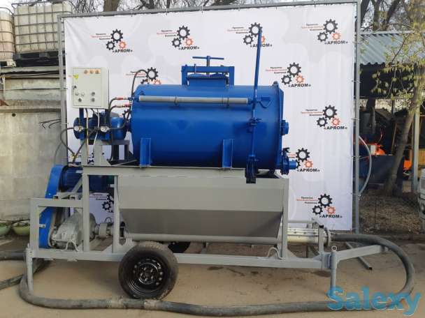 Оборудование для пенобетона с героторным насосом, фотография 1