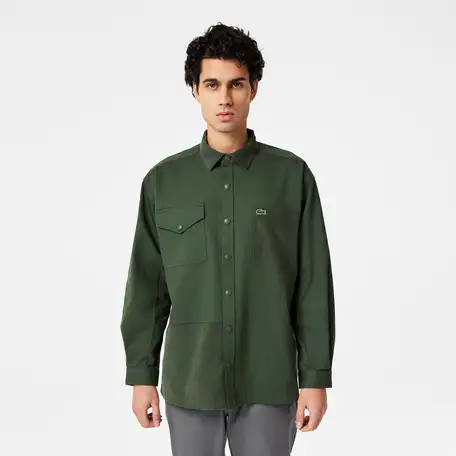 Мужская рубашка lacoste на кнопках, фотография 1