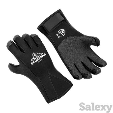 Перчатки с кевларом scorpena fjord - 5 мм, фотография 1