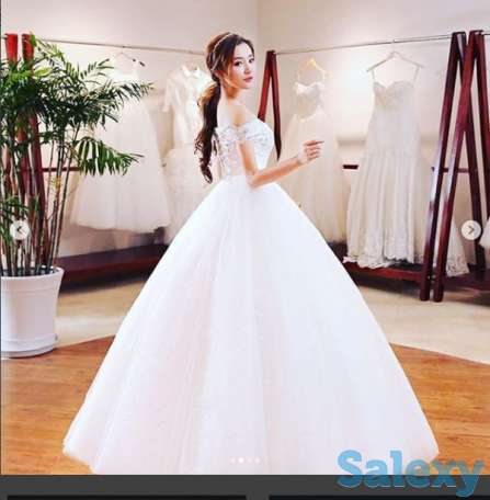 Европейское новое свадебное платье, фотография 1