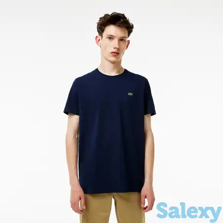Мужская  футболка lacoste с круглым вырезом, фотография 1