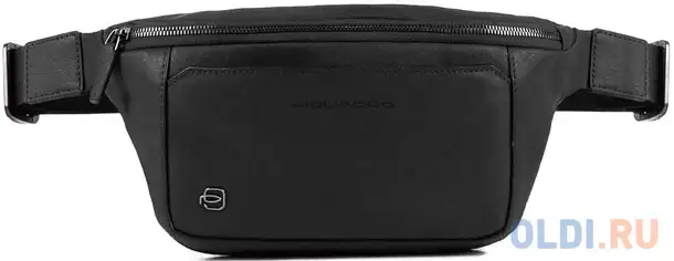 Сумка на пояс piquadro black square ca2174b3/n черный натур.кожа, фотография 1