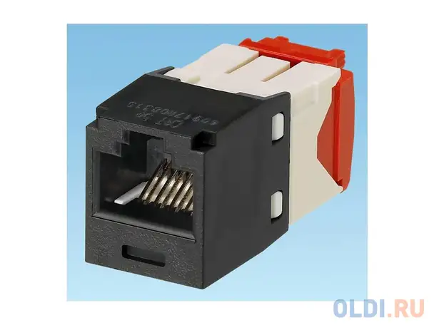 Модуль panduit cj5e88tgbl rj45 tx5500 кат.5е черный, фотография 1