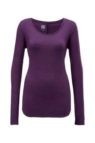 Термокофта goldwin wmn u nech long sleeves prunes, фотография 16