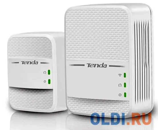 Адаптер powerline tenda  ph10 набор powerline адаптер av1000 + extender, фотография 1