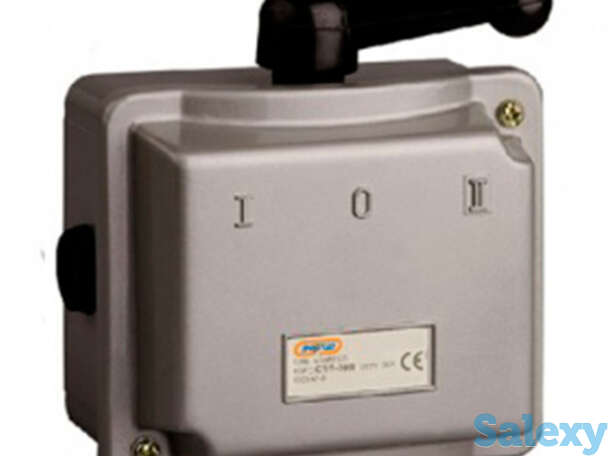 Рубильник QS5-100P/4 (100A, I - 0 - II) перекидной Энергия, фотография 1