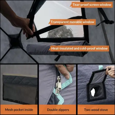 Зимняя палатка с Америки 600 oxfords, фотография 5