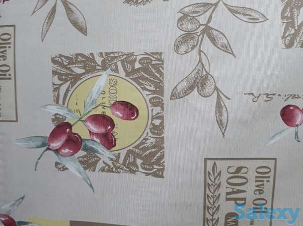 Клеенка для стола  Скатерть клеенка классическая с оливками, фотография 4