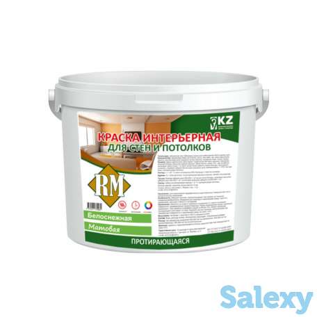 Краска интерьерная RM (сухая уборка), фотография 1