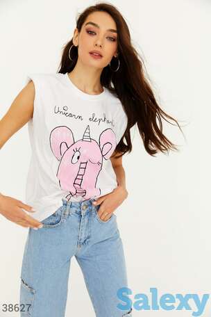 Футболка с подплечниками, фотография 1