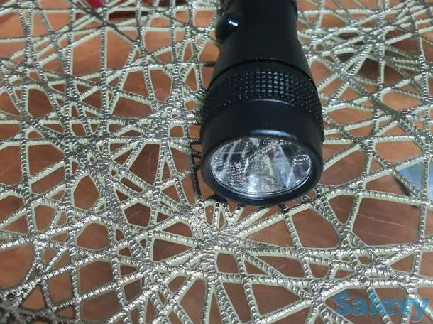 Фонарик железный металлический супер качество, фотография 4