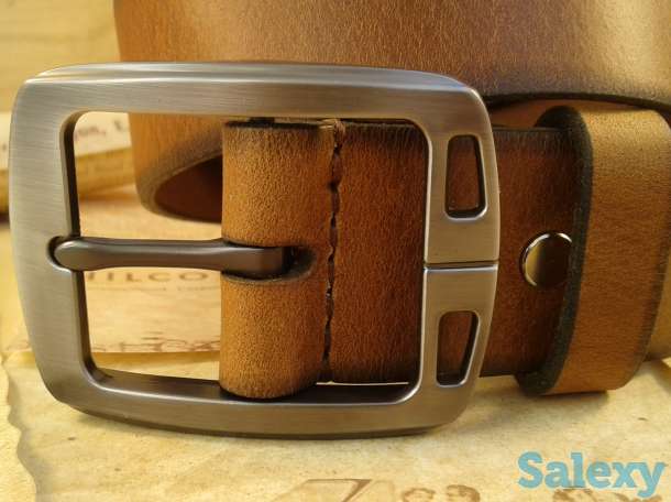 Ремень натуральная кожа ручной работы мужской, фотография 6