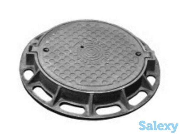 Люк чугунный тип-С с запорным устройством, фотография 1