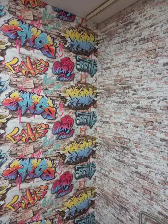 Поклейка обоев, фотография 8