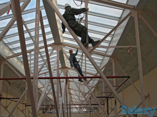 Промышленные Альпинисты . Высотные работы, фотография 1