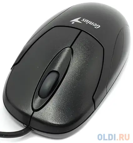 Мышь проводная genius x-scroll v3 чёрный usb, фотография 1