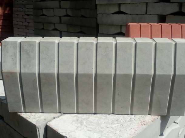 Поребрик садовый серый (большой), фотография 1